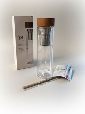 1pt One Part Infusion Blends Bottle with Wooden Cap
